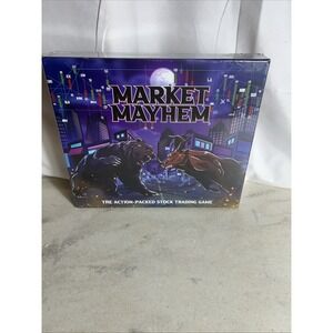 Market Mayhem --The Action Packed Stock Trading Board Game | NEW SEALED